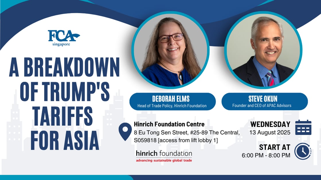 20250731 - FCA - A Breakdoiwn Of Trumps Tariffs for Asia - 13 Aug 2025 - 1200 x 675