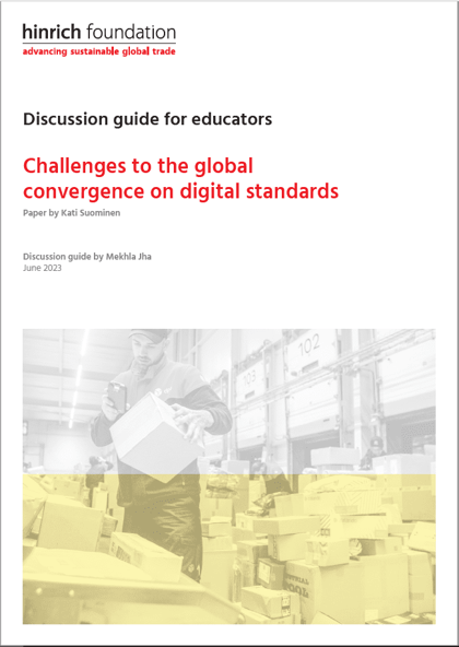 Guide - Convergence of digital trade standards cover